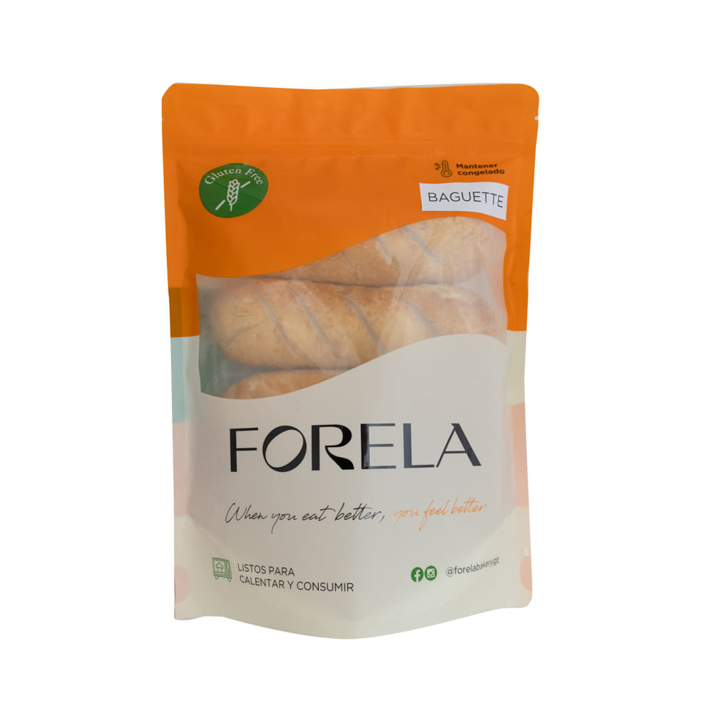 Pan Baguette Sin Gluten Forela