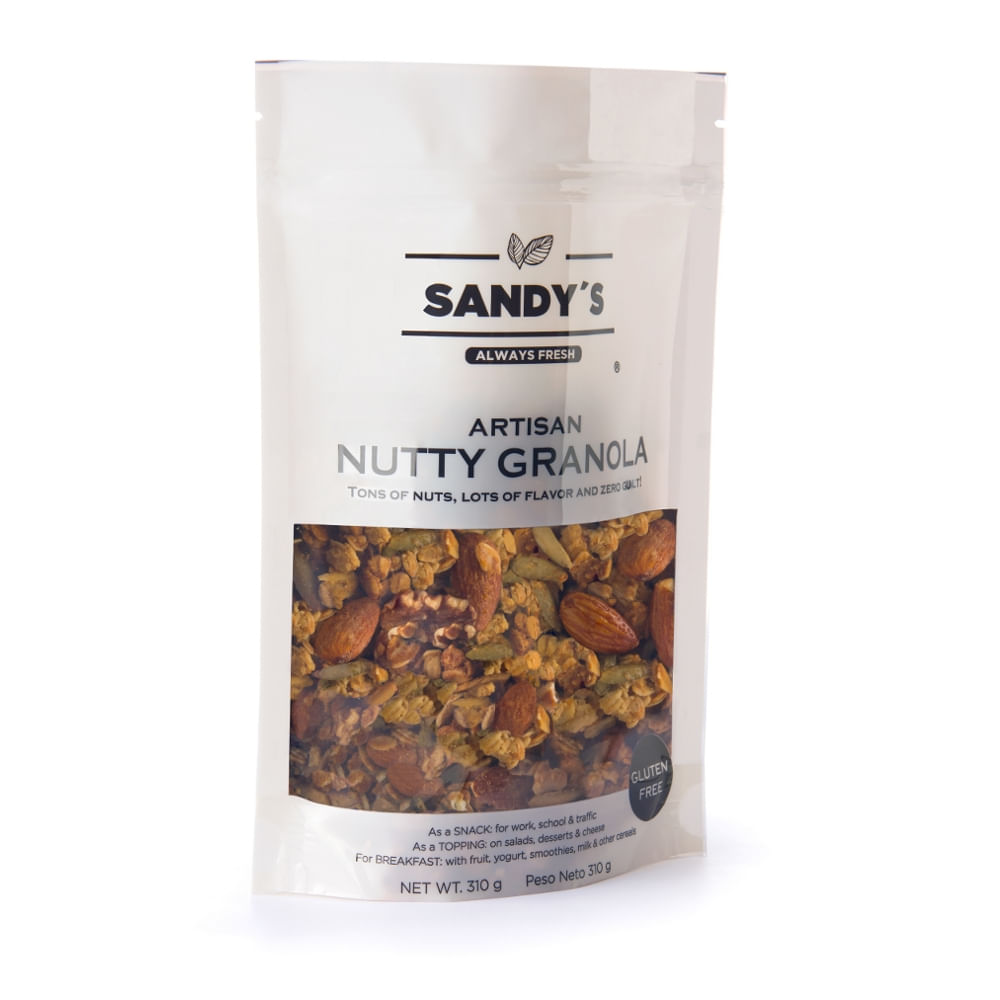 Granola Sandys Con Nuez Sin Gluten