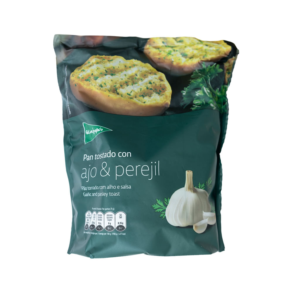 Pan Tostado Ajo Y Perejil El Corte Ingles