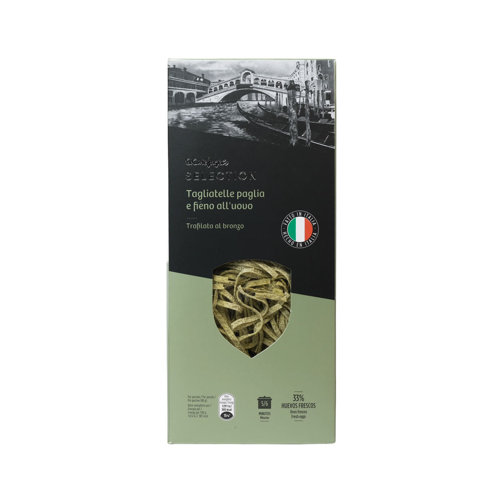 Pasta Tagliatelle Paglia El Corte Ingles