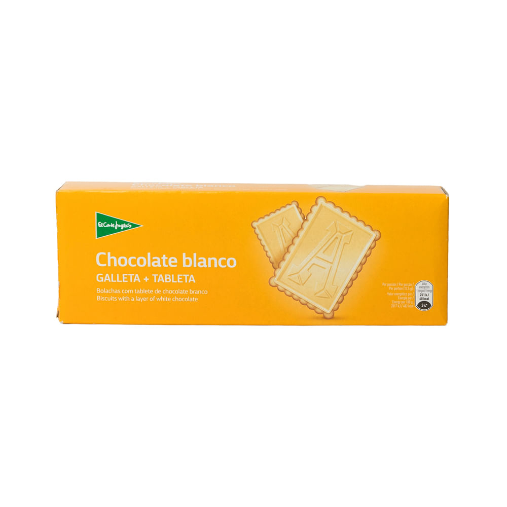 Galleta Chocolate Blanco El Corte Ingles