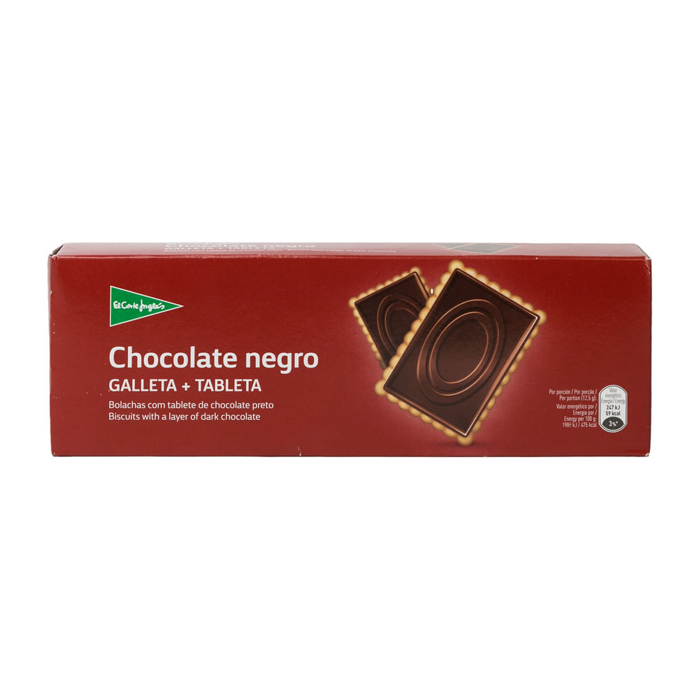 Galleta Chocolate Negro El Corte Ingles