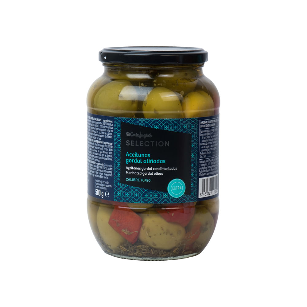 Aceitunas Verdes Gordal Aliña El Corte Ingles