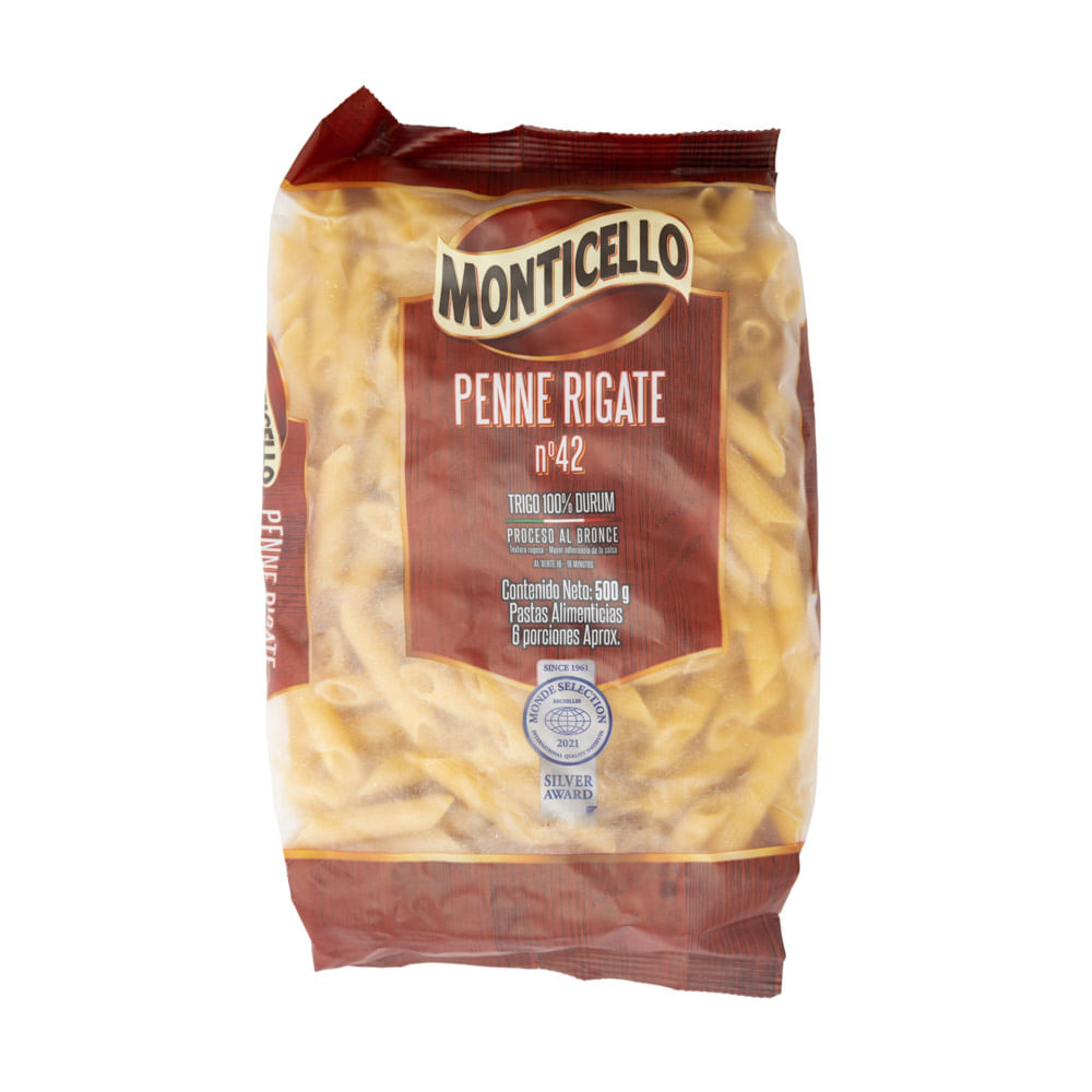 Pasta Penne Rigate No.42 Monticello