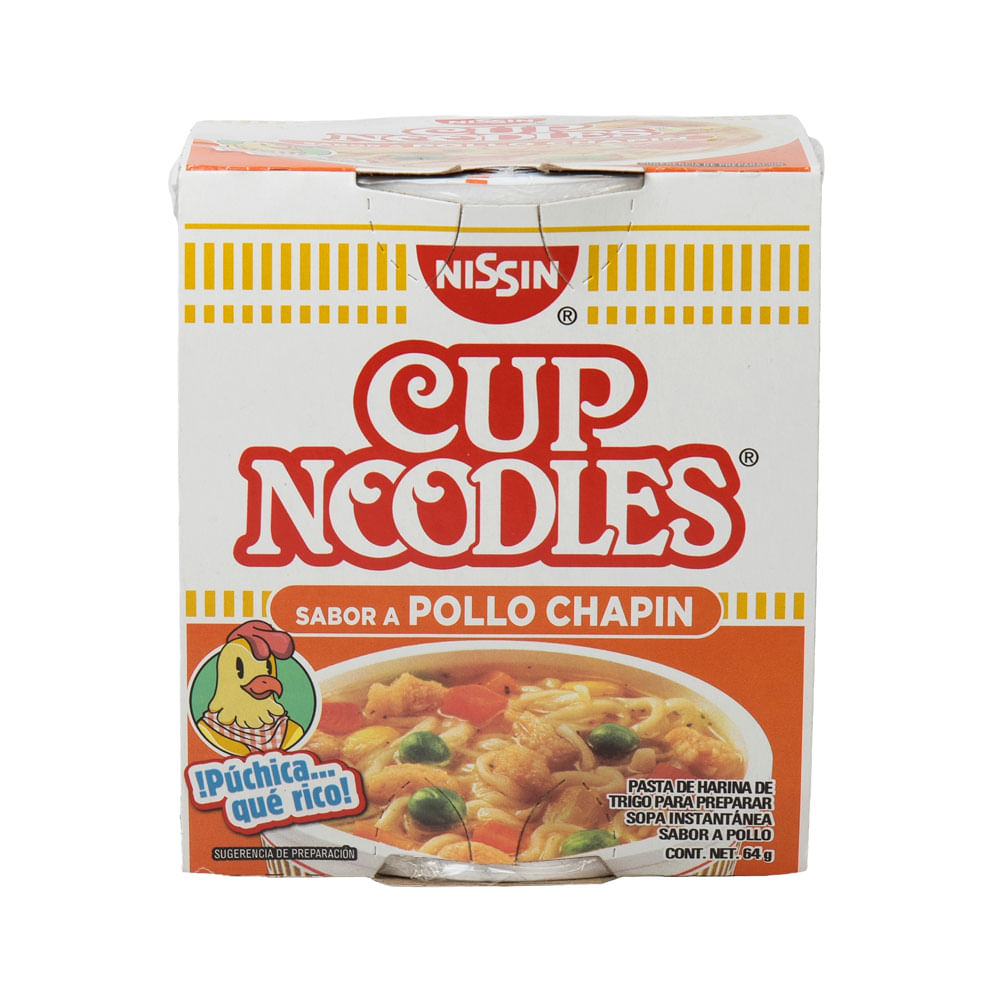 Sopa Instantánea Pollo Chapín Nissin