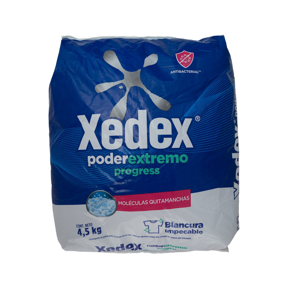Detergente Polvo Blanco Impecable Xedex