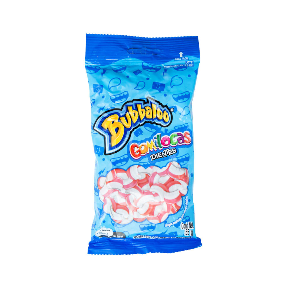 Gomitas Dientes Bubbaloo