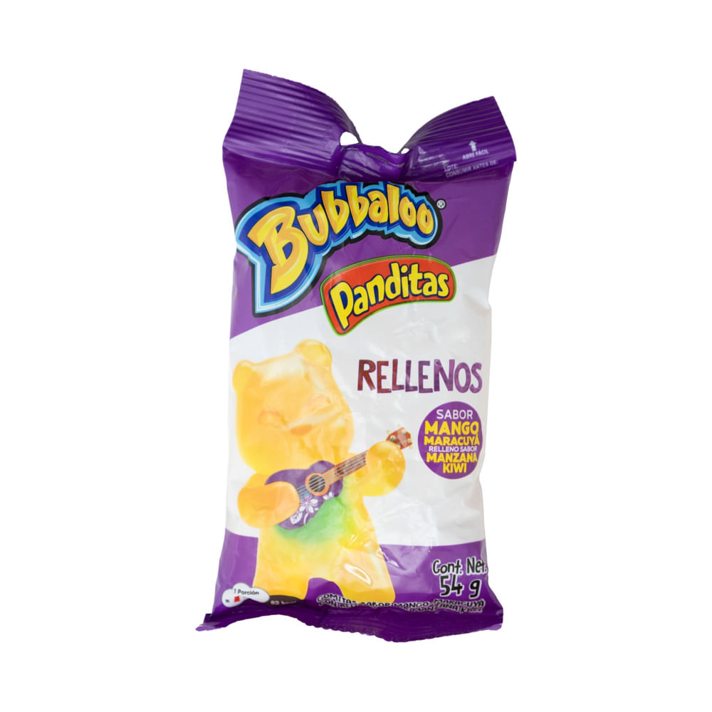 Gomitas Panditas Rellenos Bubbaloo