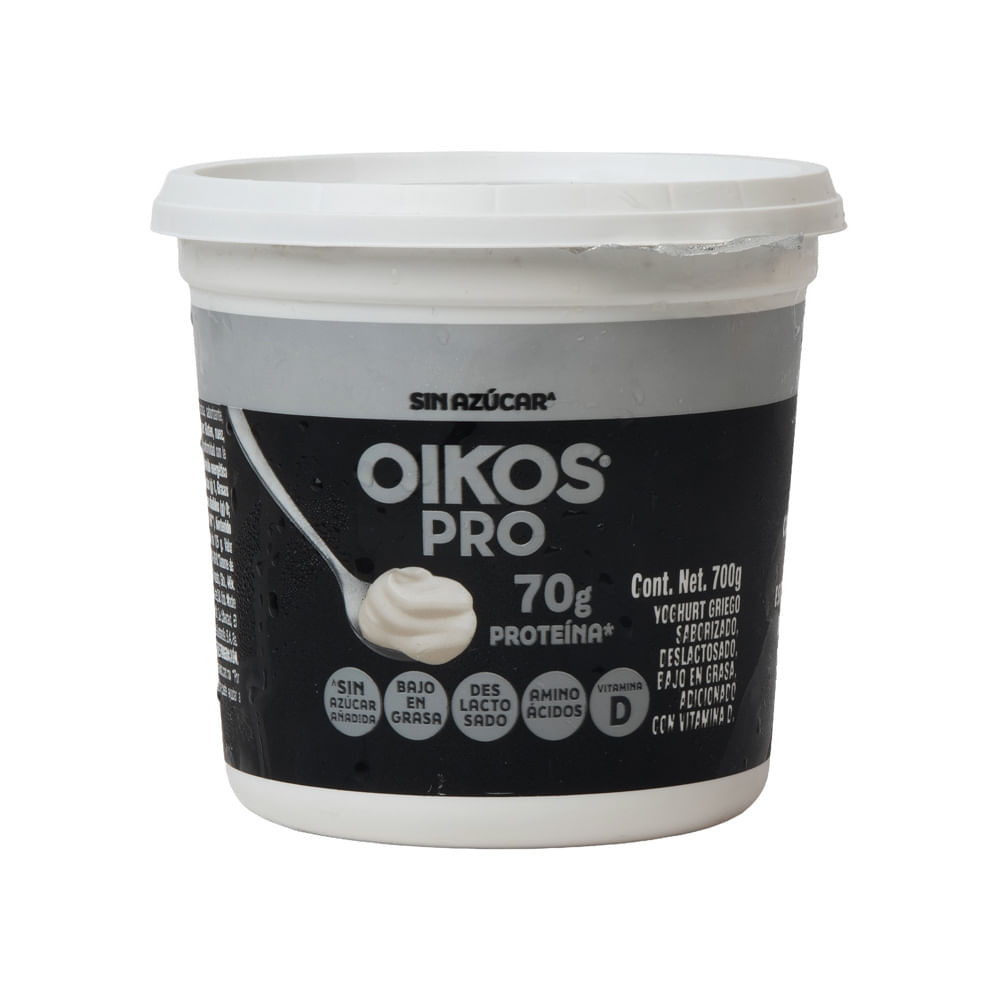 Yogurt Griego Sin Azúcar Natural Oikos Pro