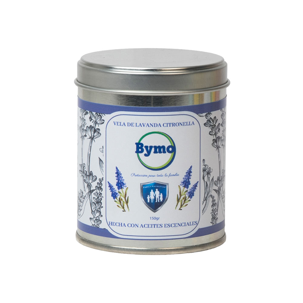 Vela Repelente Lavanda Citronela Bymo