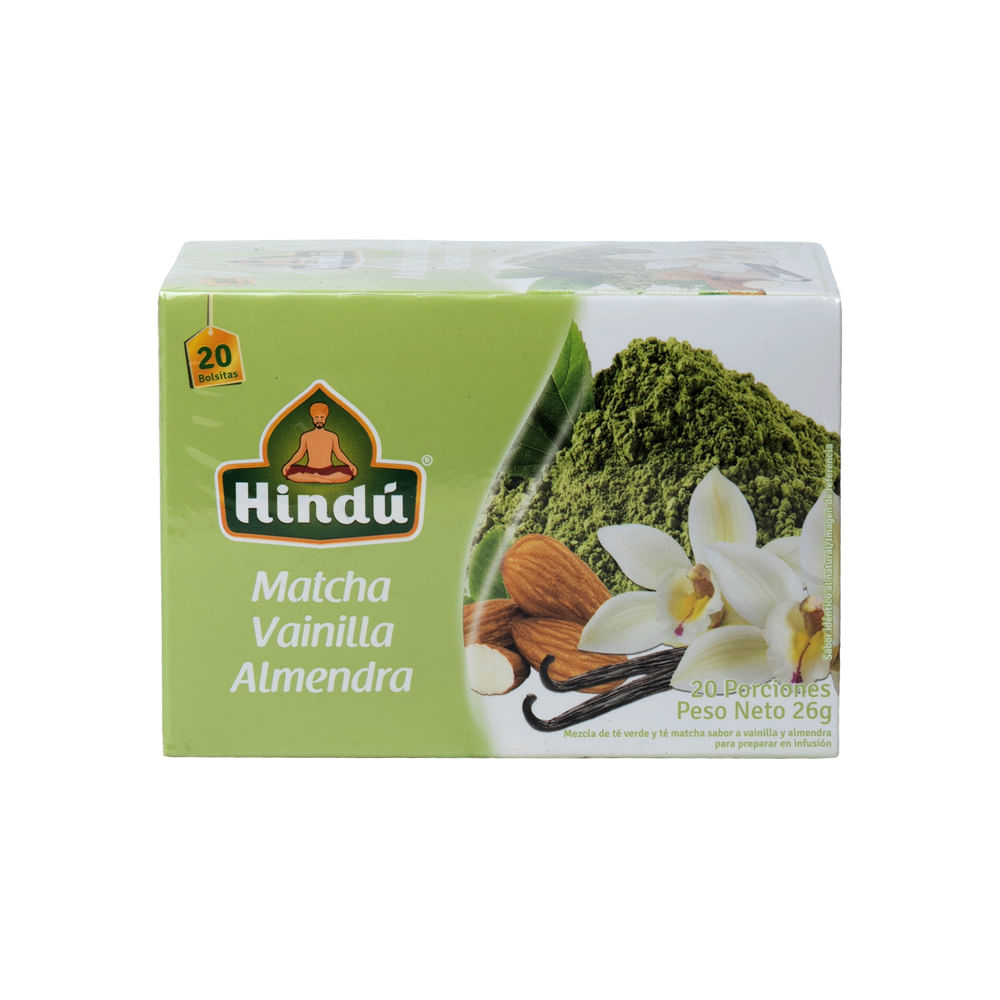Té Matcha Vainilla Almendra Hindú