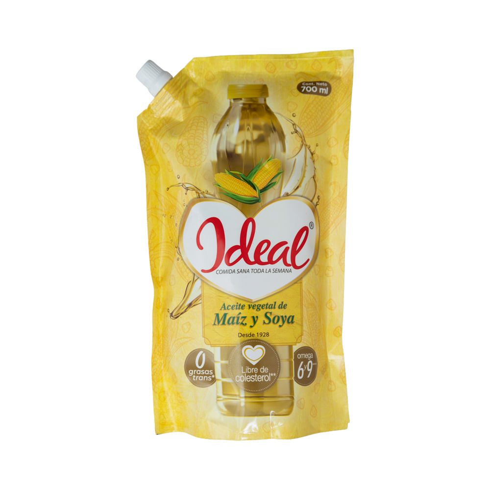Aceite Maíz Y Soya Ideal