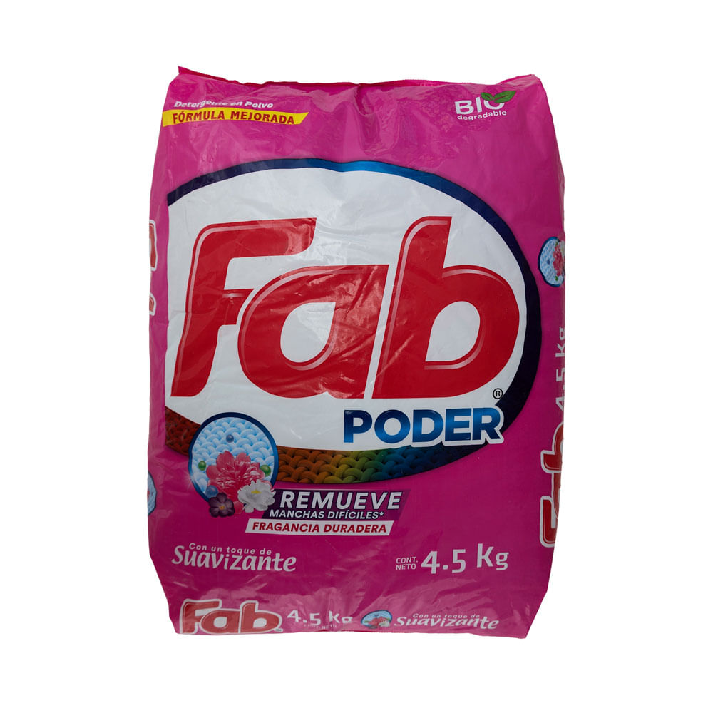 Detergente Polvo Toque De Suavizante Fab