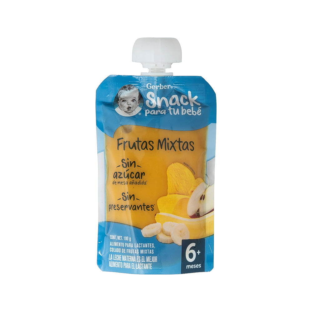 Compota Frutas Mixtas Gerber Pouch