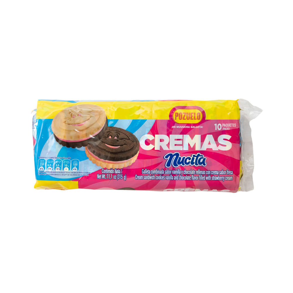 Galleta Trisabor Nucita 10 Pack