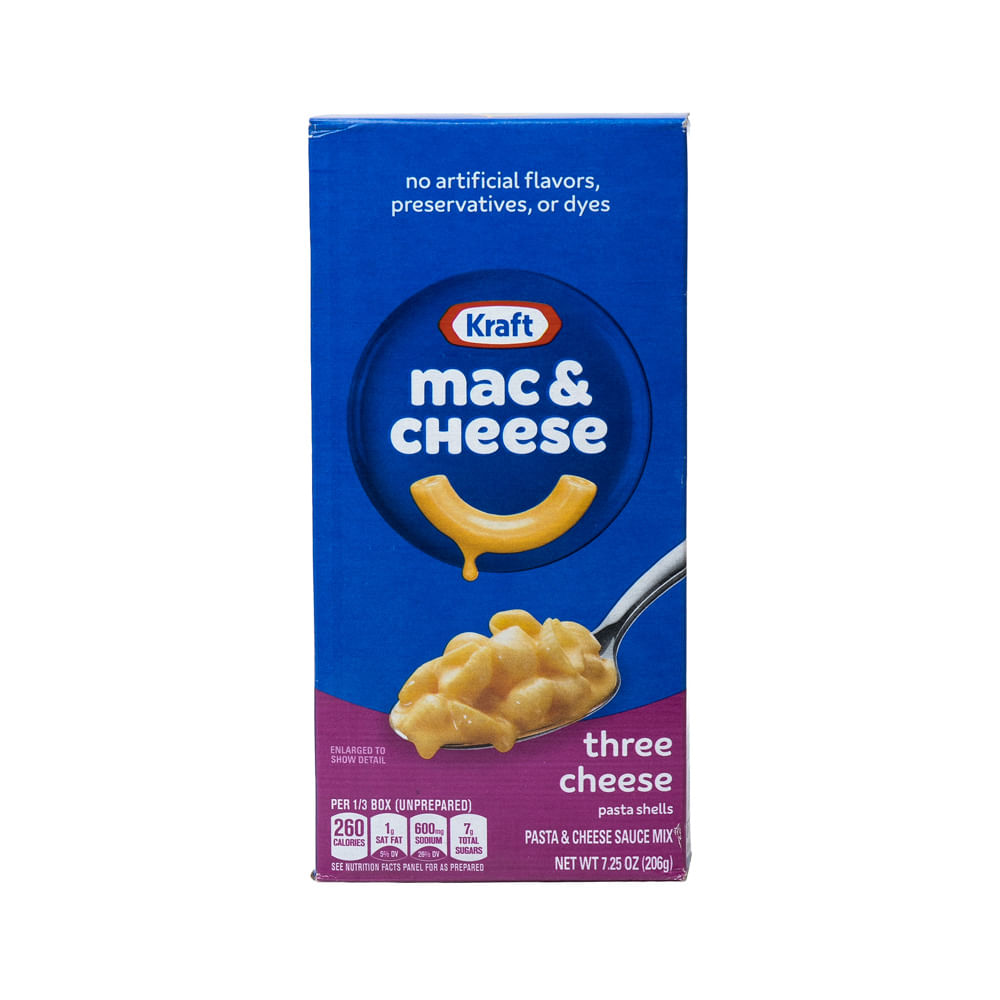Pasta Macarrones 3 Quesos Kraft