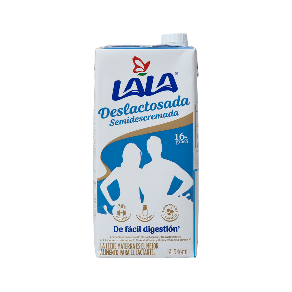 Leche Deslactosada Semidescremada Lala