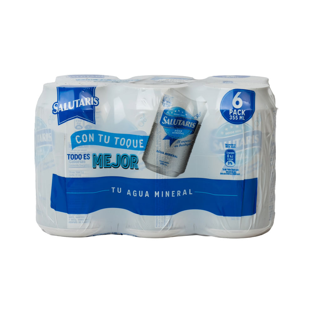 Agua Mineral Salutaris 6 Pack