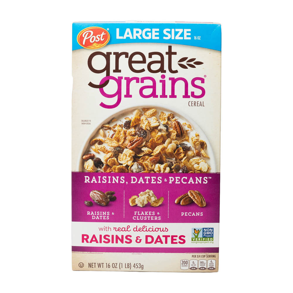 Cereal Post Great Grains Dátiles Nueces