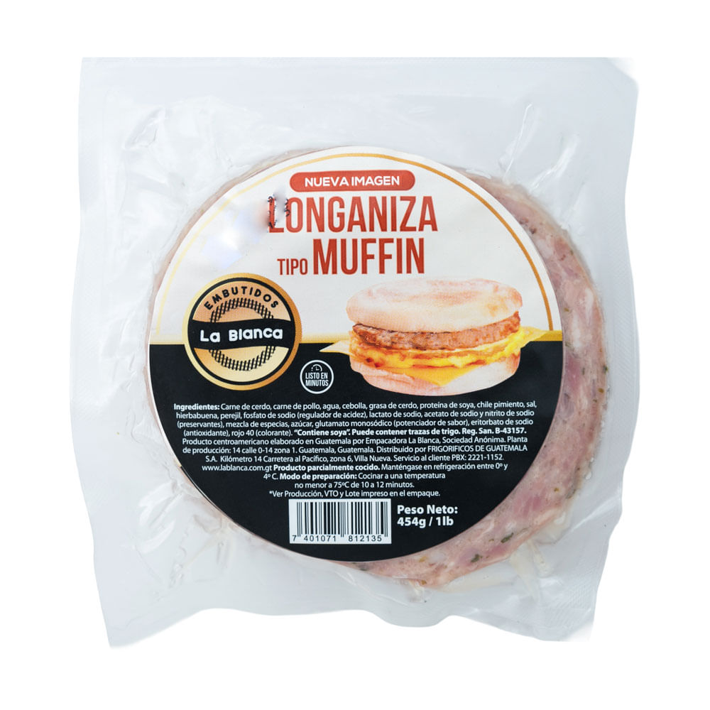 Torta Longaniza Tipo Muffin La Blanca