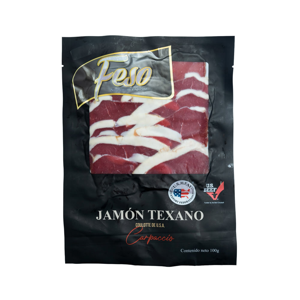Jamón Texano Carpaccio Feso