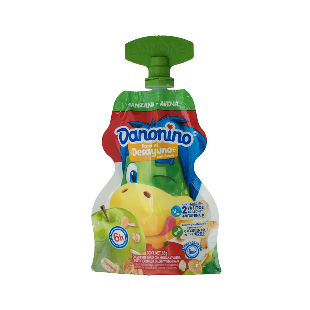 Yogurt Manzana Avena Danonino