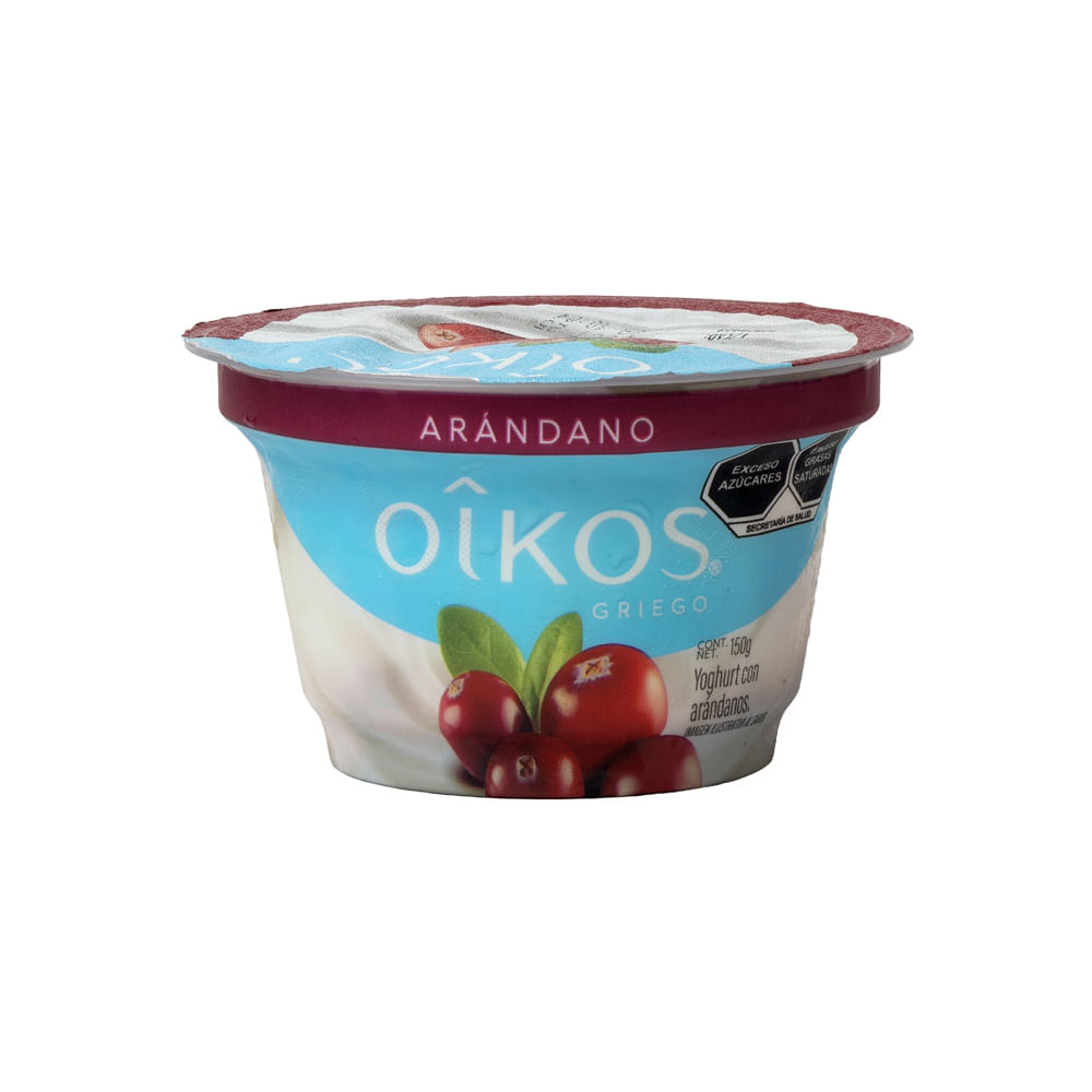 Yogurt Griego Arándano Oikos