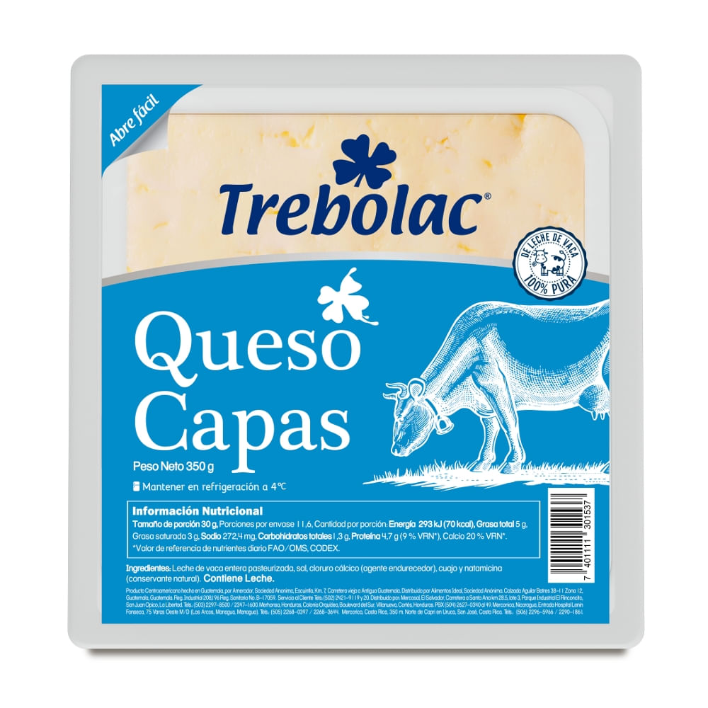 Queso Capas Trebolac
