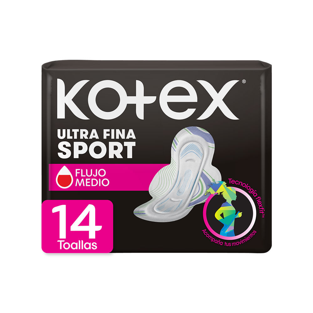 Toalla Femenina Sport Kotex