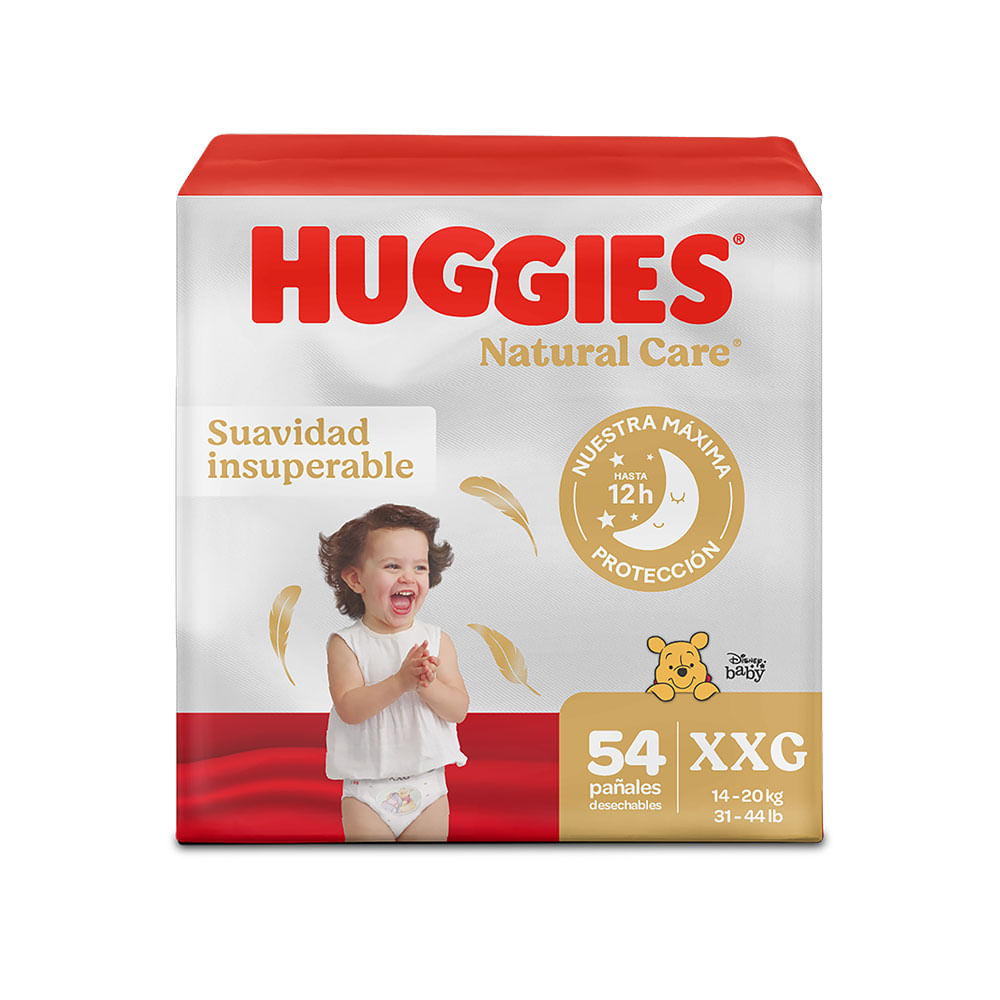 Pañal Desechable Talla XXG/5 Natural Care Huggies