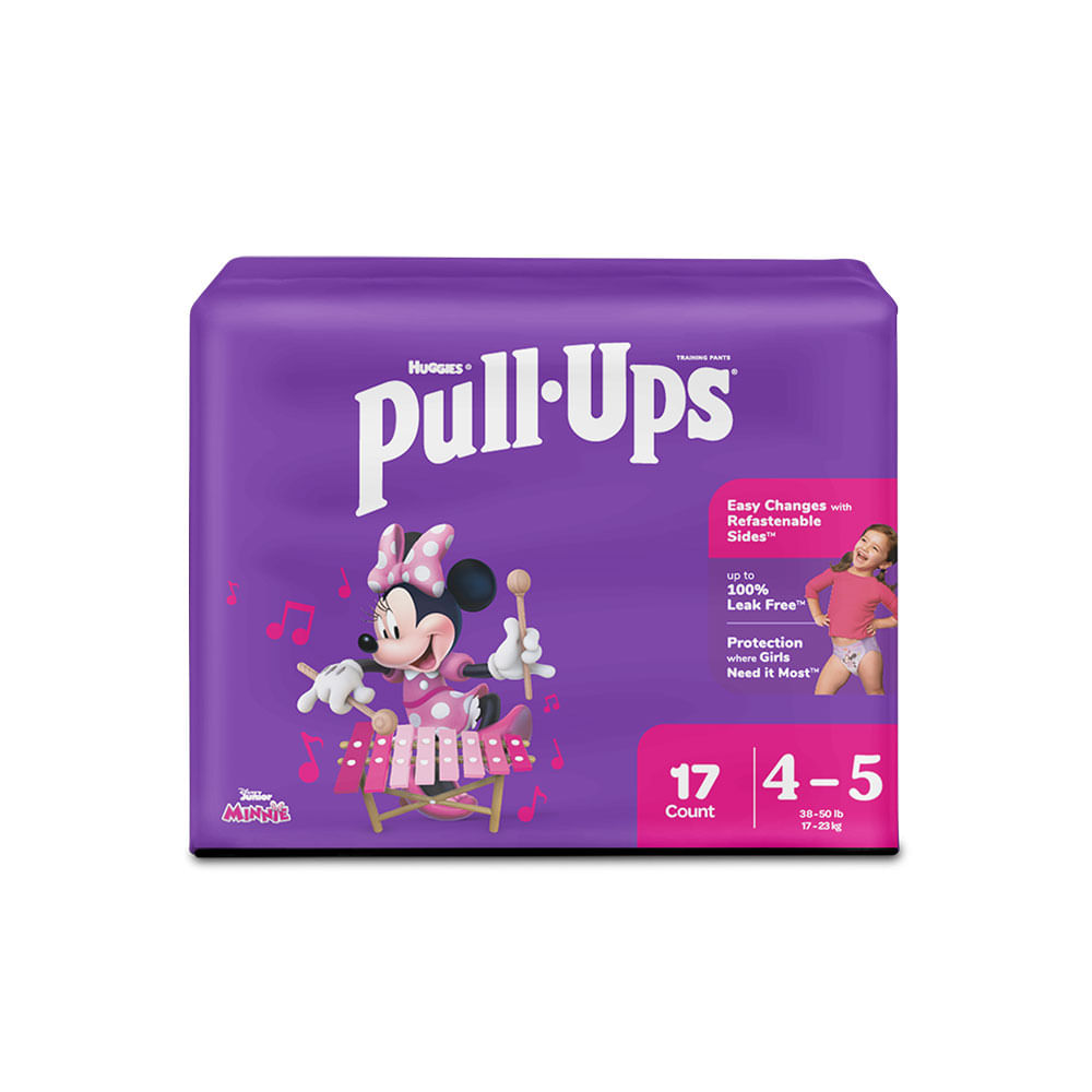 Pañal Desechable Talla 4-5 Niña Pull Ups