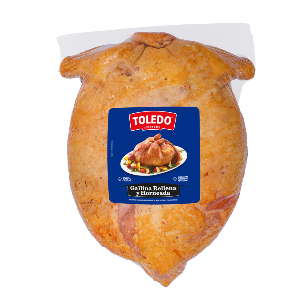 Gallina Ahumada Toledo 8Lb. Aprox.