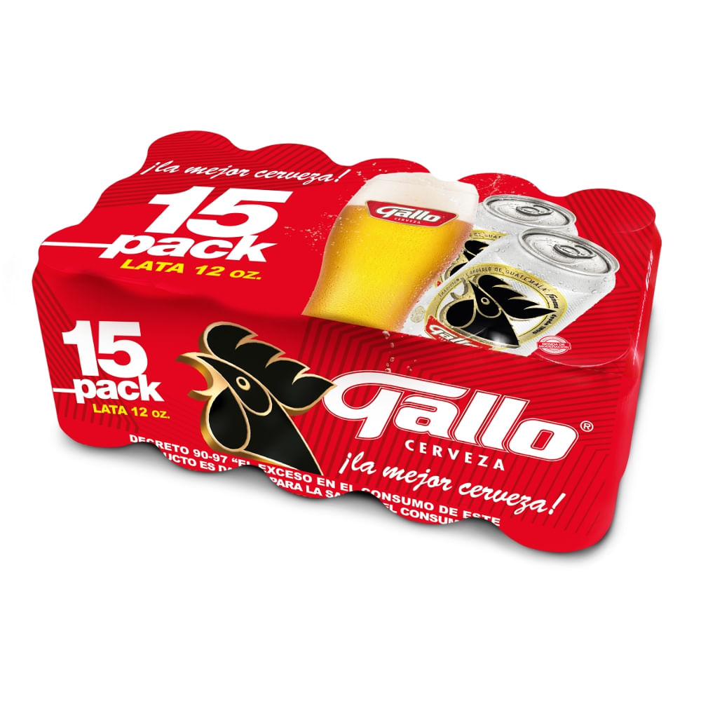 Gallo Lata 15 Pack