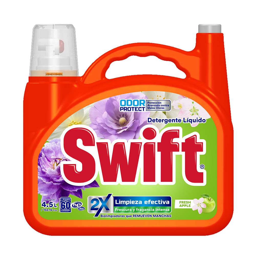 Detergente Líquido Fresh Apple Swift