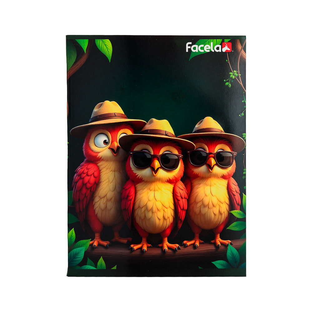 Cuaderno Engrapado Liso Facela 40 Hojas