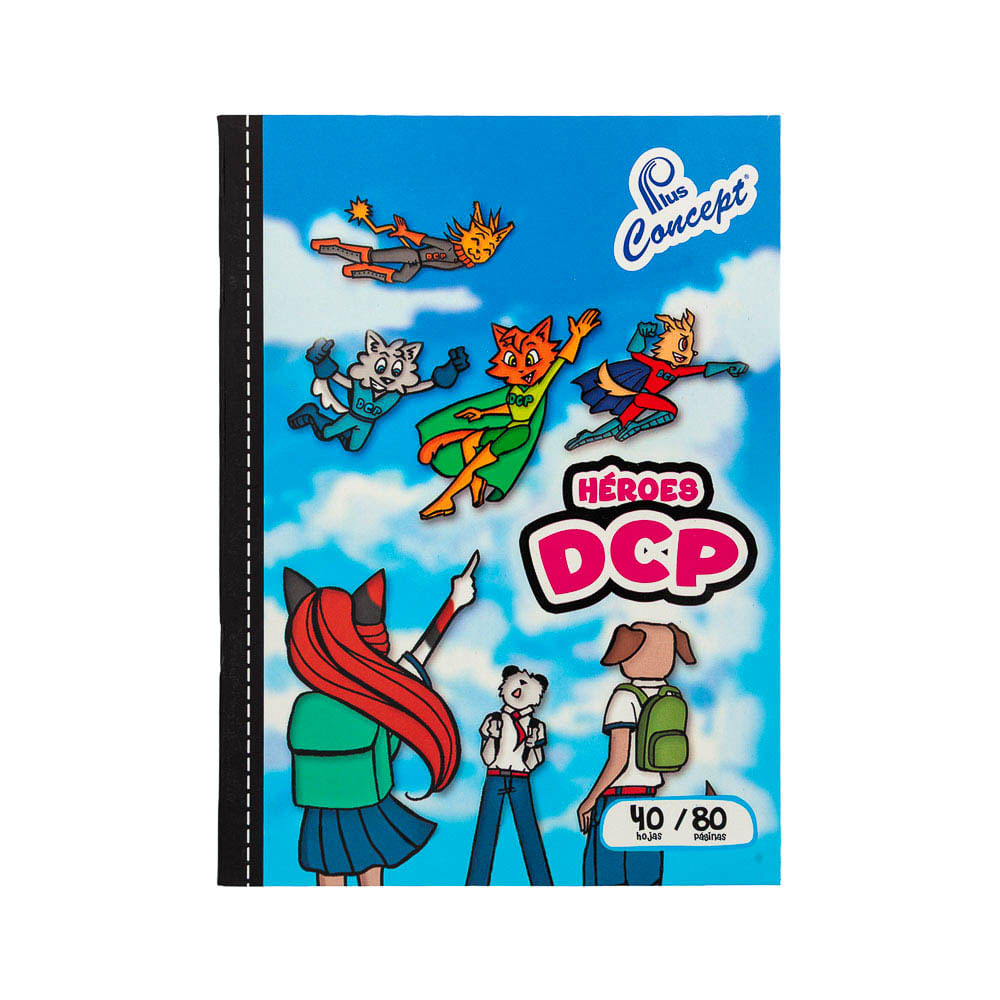 Cuaderno Engrapado Cuadros Facela 80 Hojas