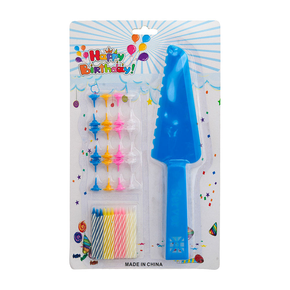 Velas Con Espátula Colores Avi