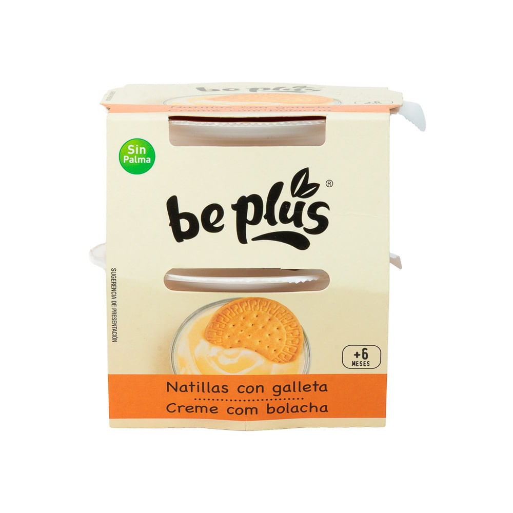 Natilla Con Galleta Be Plus