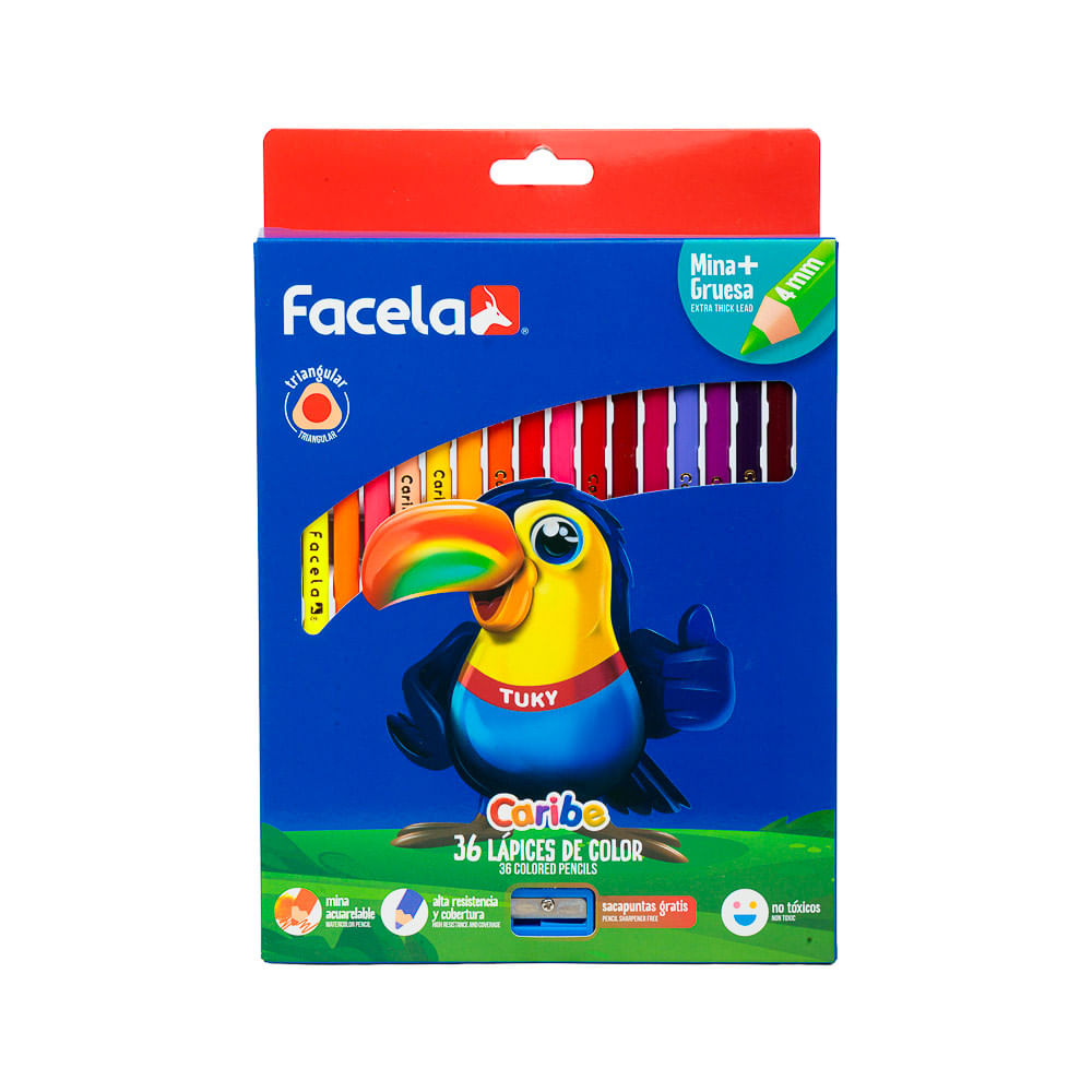 Lápices Color Caribe Facela