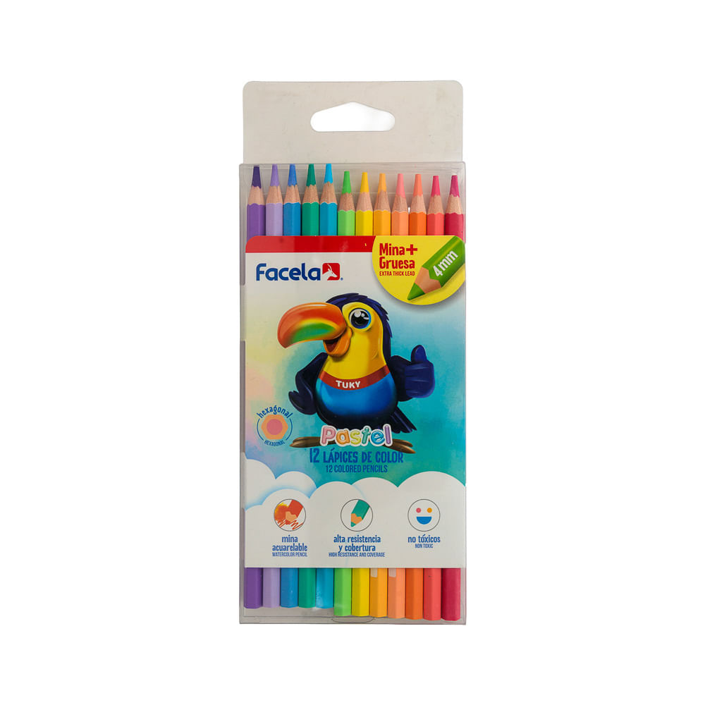 Lápices Color Pastel Facela