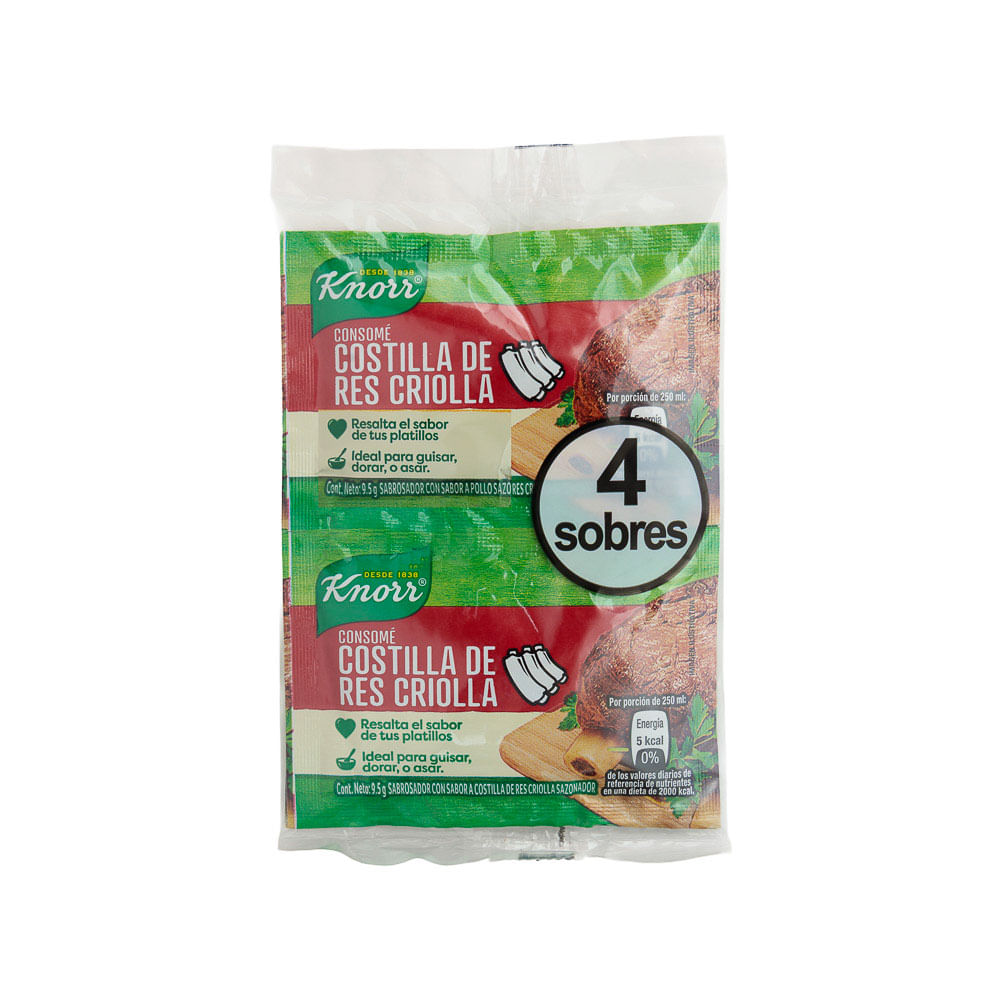 Consomé Costilla Res Knorr
