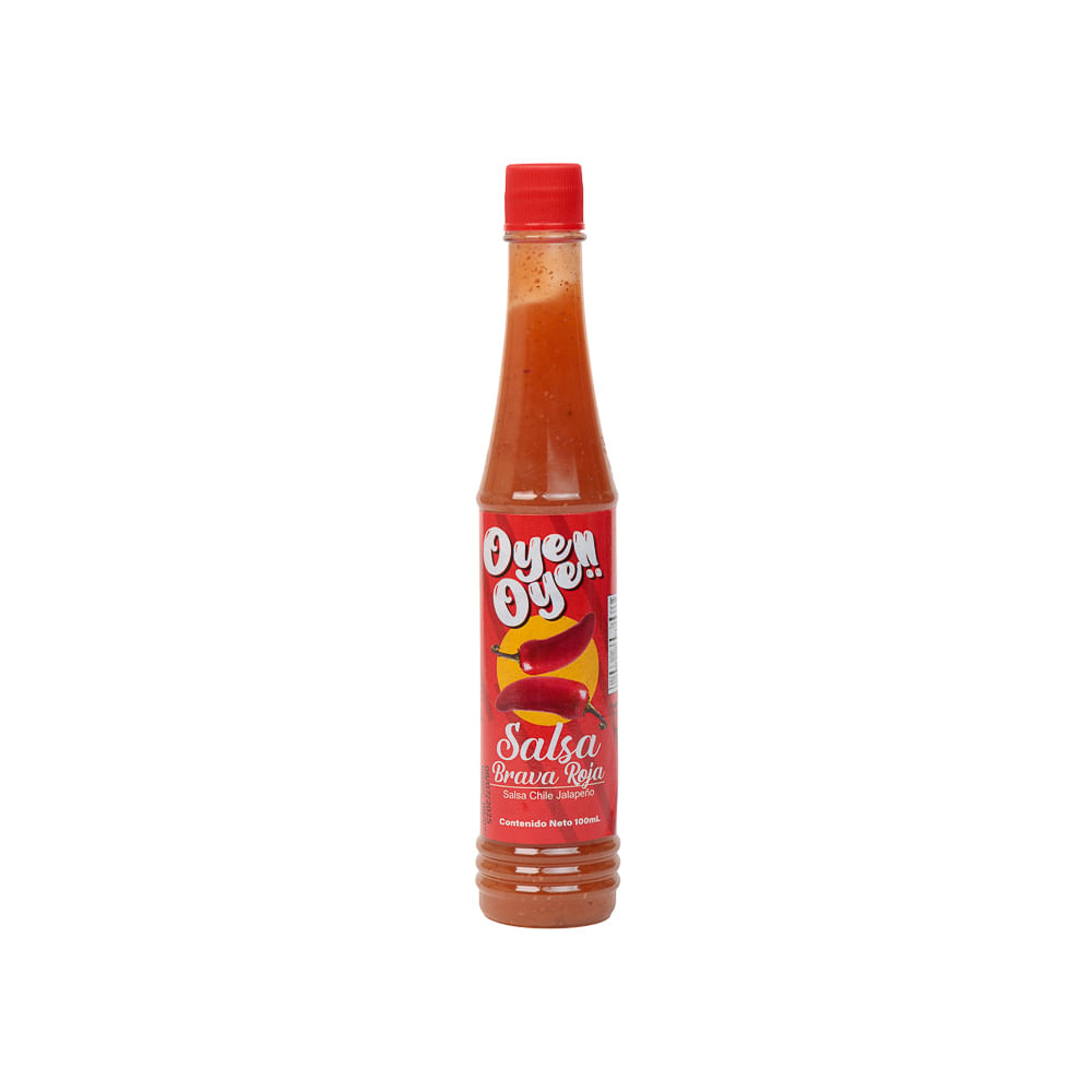 Salsa Brava Roja Con Jalapeño Oye Oye