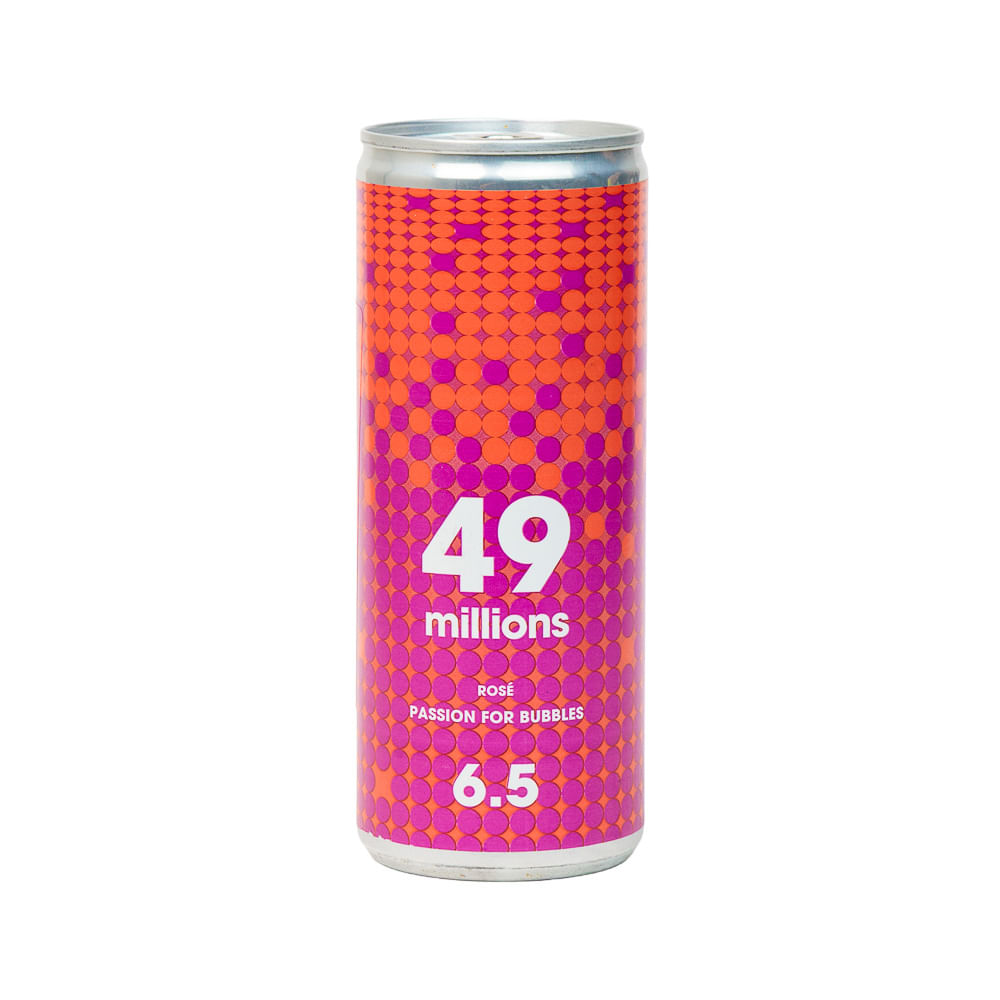 Cooler Rosé 49 Millions Lata