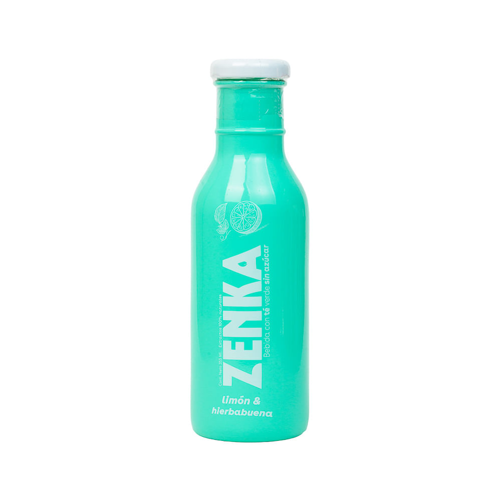 Zenka Té Verde Limón Y Hierbabuena Sin Azúcar
