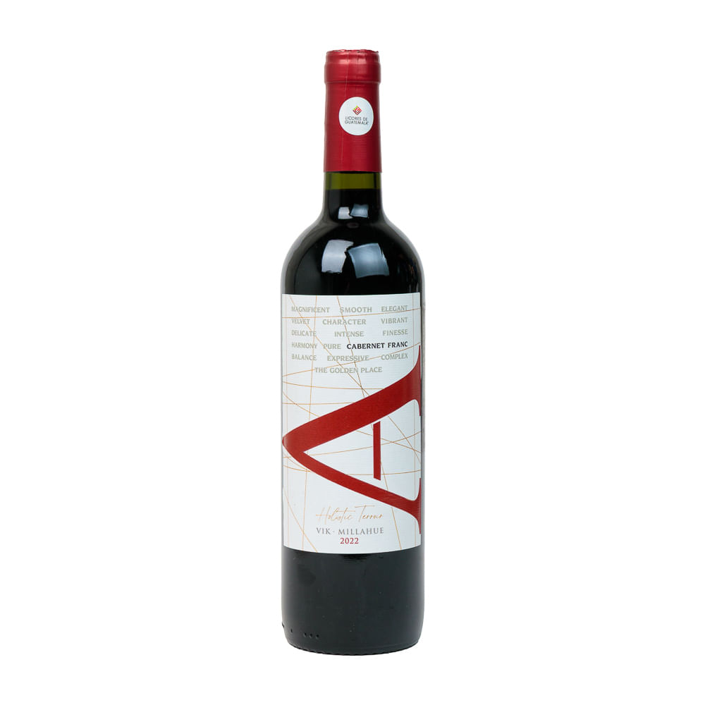 Vino Tinto Cabernet Franc VK Millahue