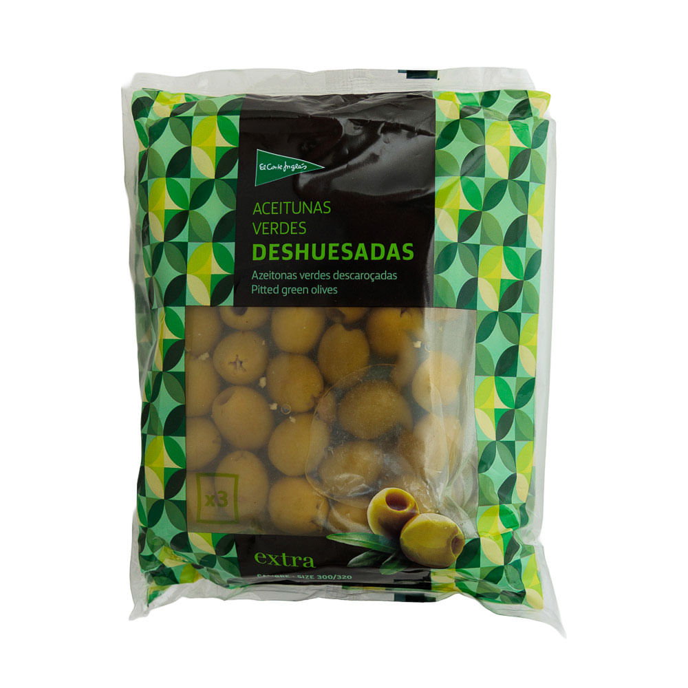 Aceitunas Verdes Deshuesadas El Corte Ingles