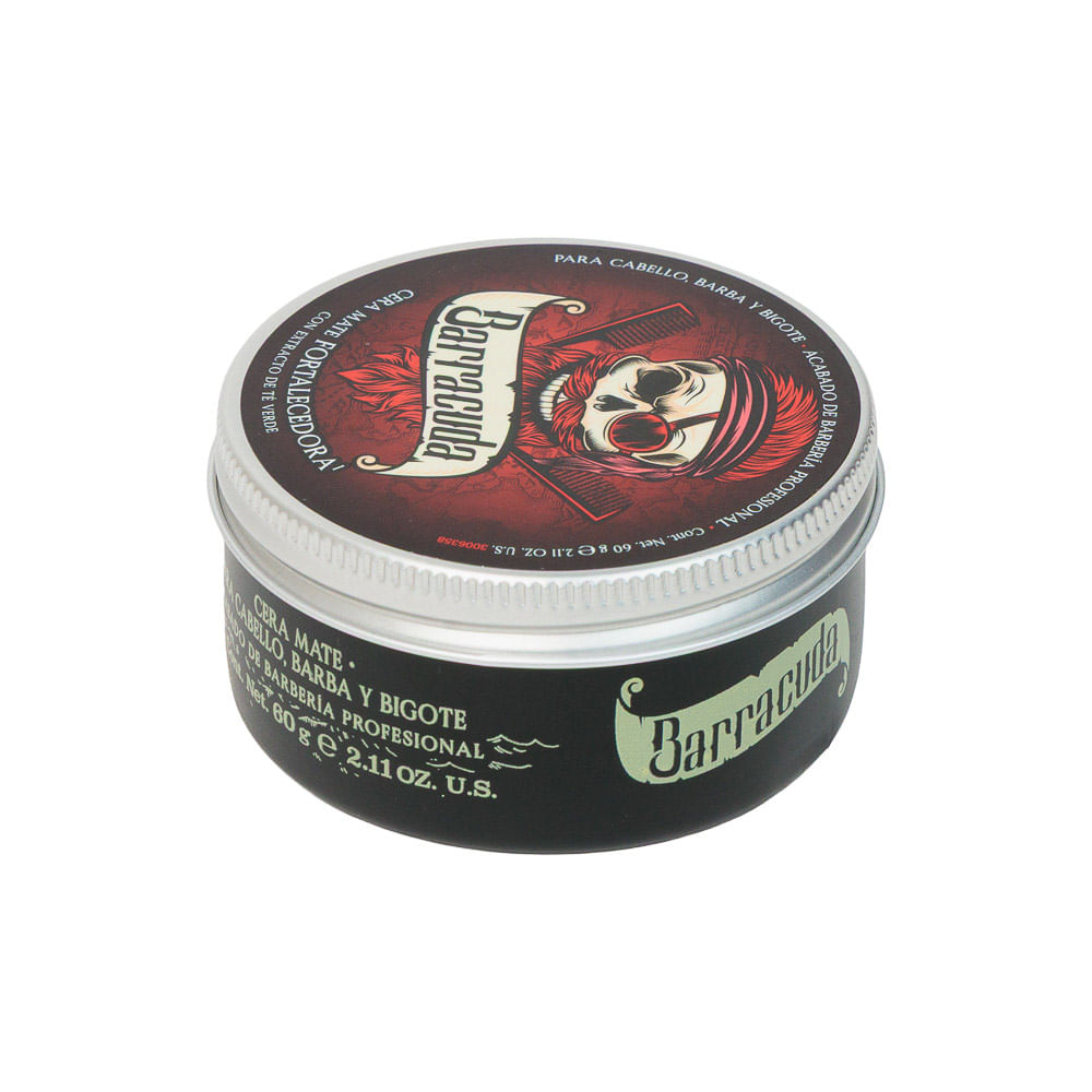 Cera Para Cabello Mate Fortalecedora Barracuda