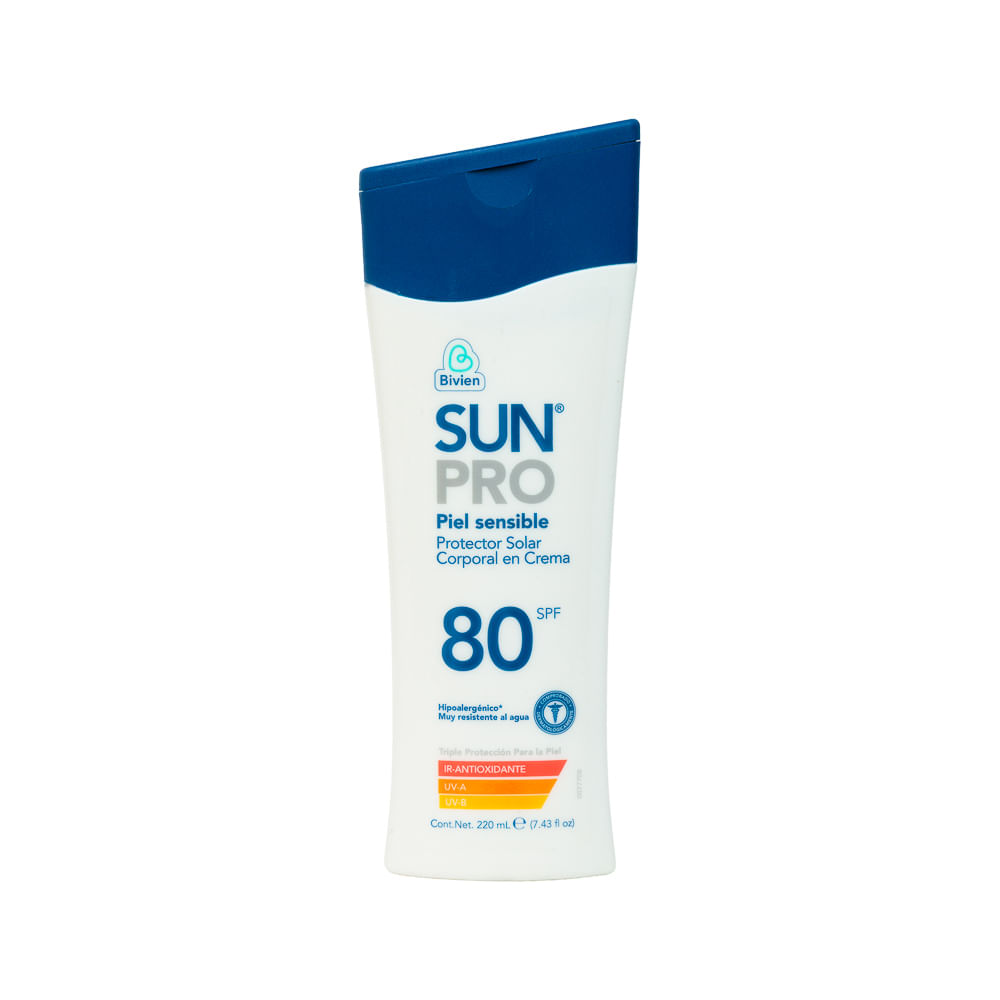 Protector Solar Spf 80 Sunpro Bivien
