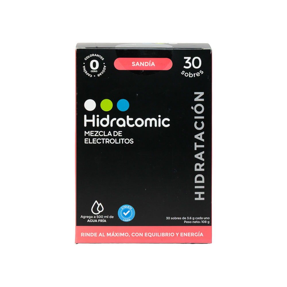 Hidratomic Electrolitos Sandía