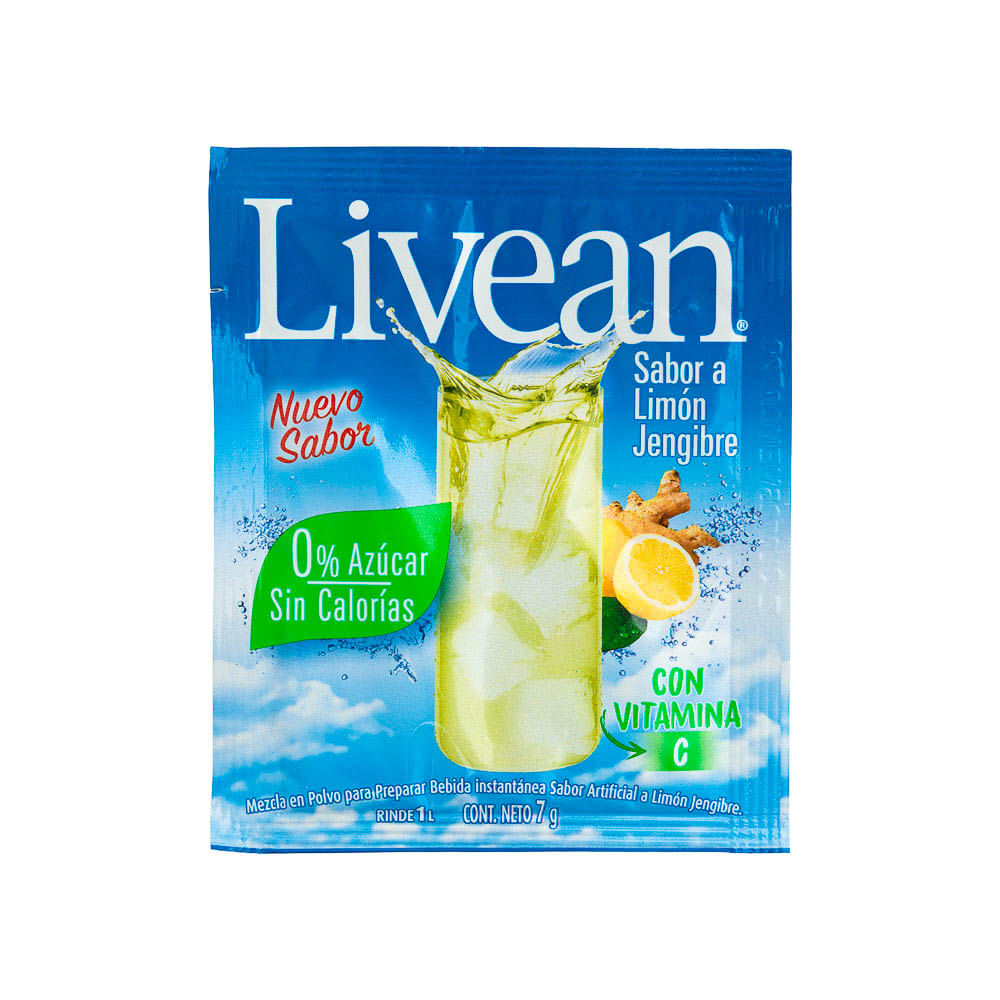 Livean Limón Jengibre